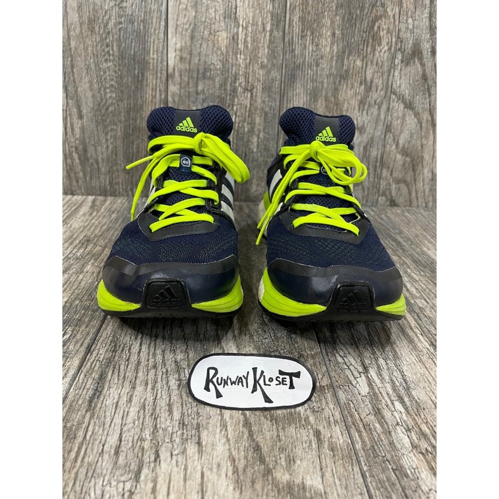 ADIDAS GLIDE BOOST SUPERNOVA Blue Mens Running Shoes Sneakers size 10 - Picture 3 of 12